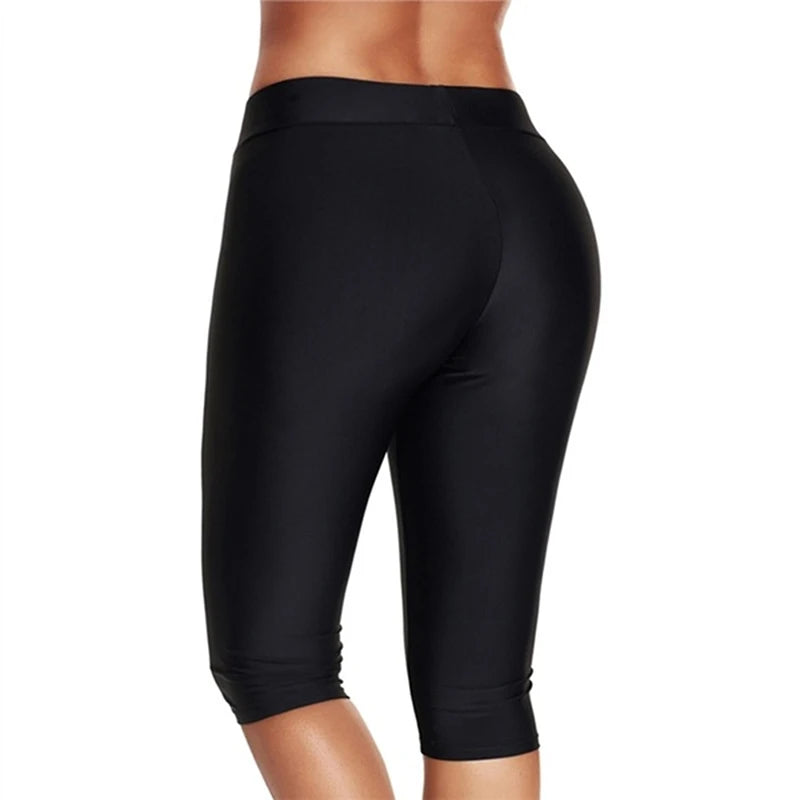 Elastic High Waist Sports Leggings Women Quick Dry 3/4 Running Trouser Female Crop Gym Fitness Tights Peaceful Pleasures Health and Wellness