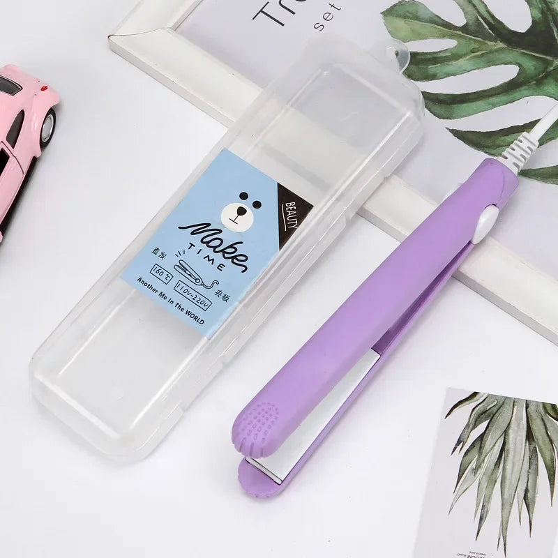 Mini Curling Iron – Pink Ionic Tourmaline Ceramic Hair Styler
