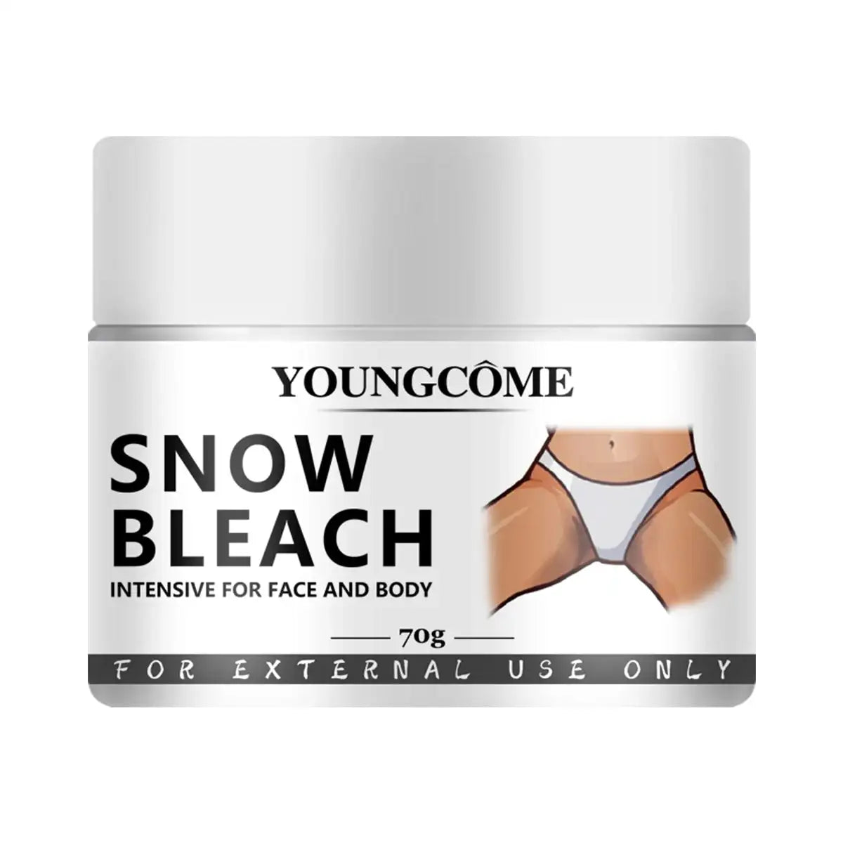 Body Brightening Bleach Cream – Underarm & Dark Spots Peaceful Pleasures Health and Wellness 70g
