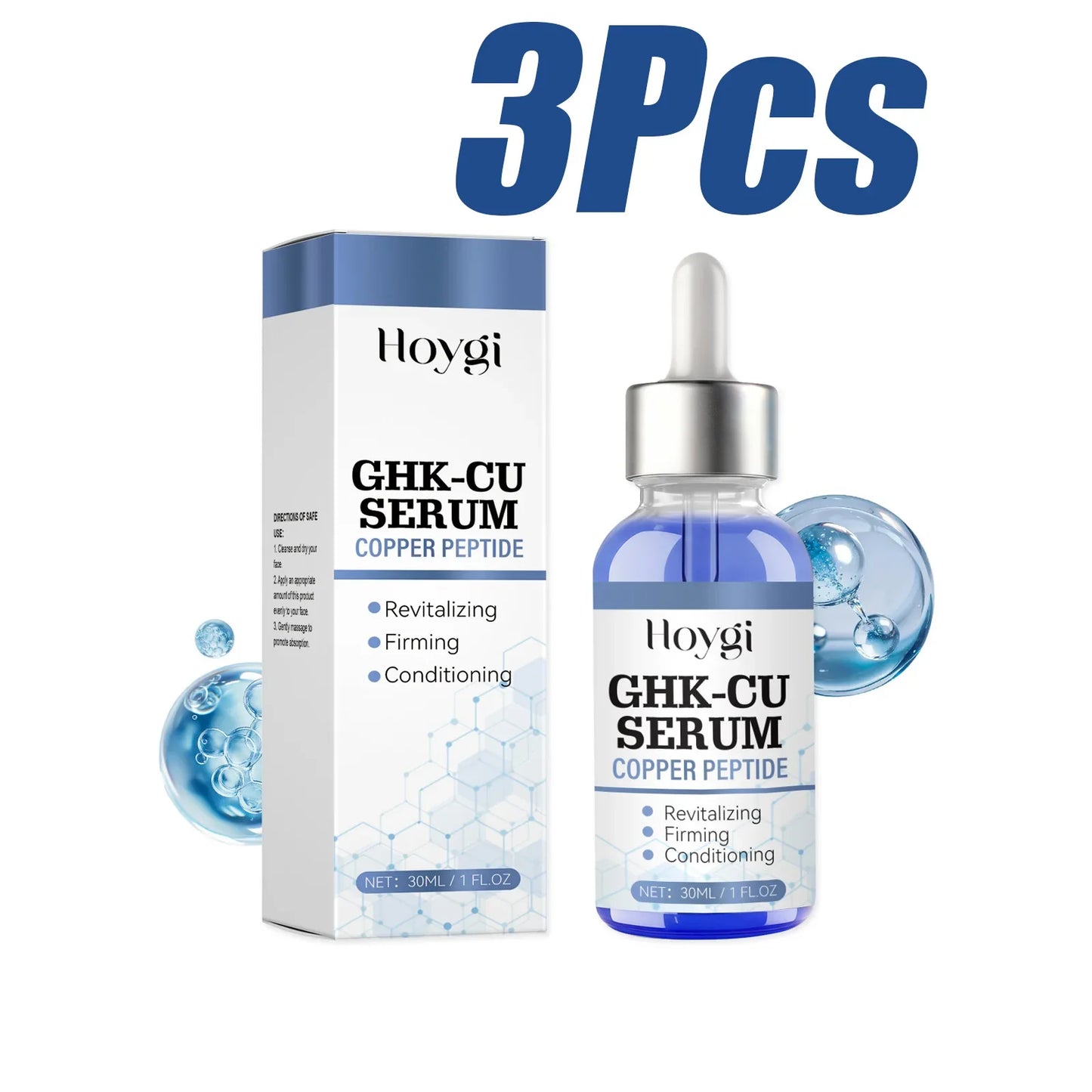 Copper Peptide Anti-Aging Serum – Firming & Hyaluronic Acid