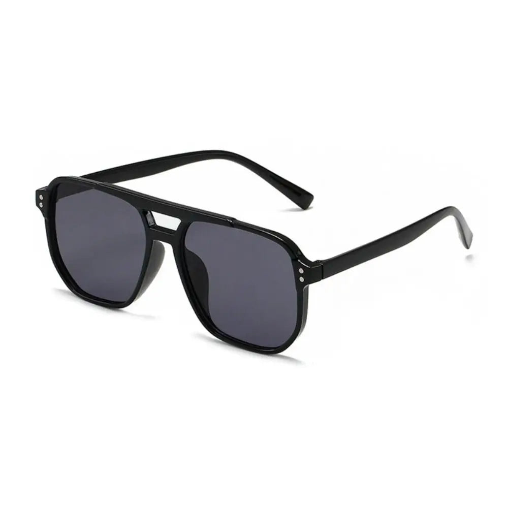 Retro Punk Square Sunglasses – UV400 Shades for Men & Women