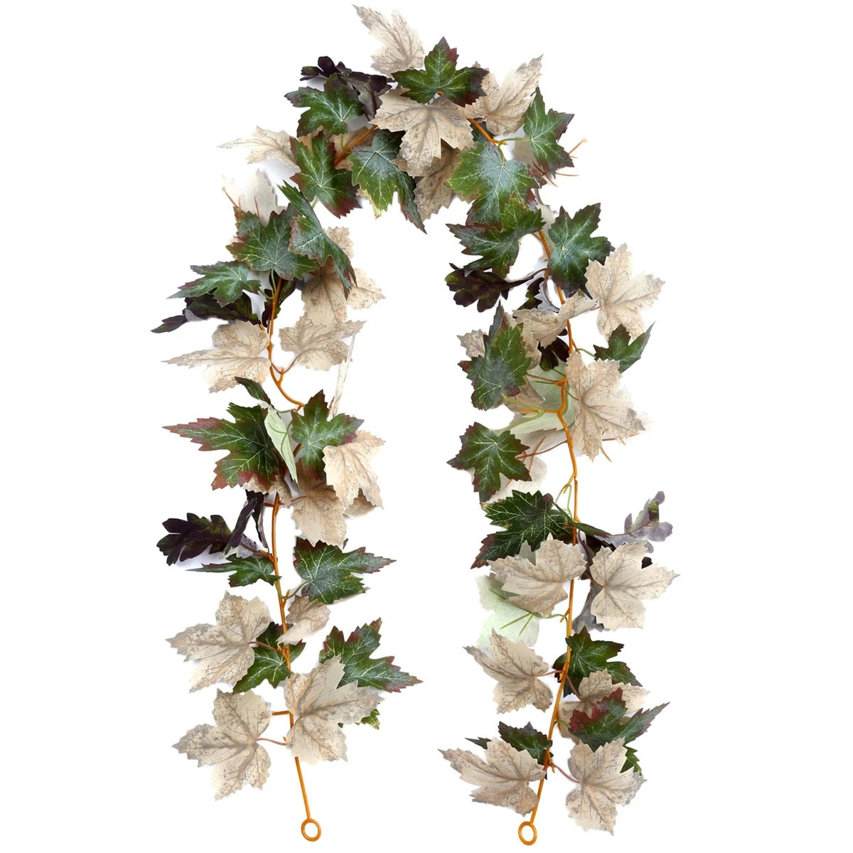 Artificial Maples Leaves Fall Leaf Vine Garland Hanging Vines Home