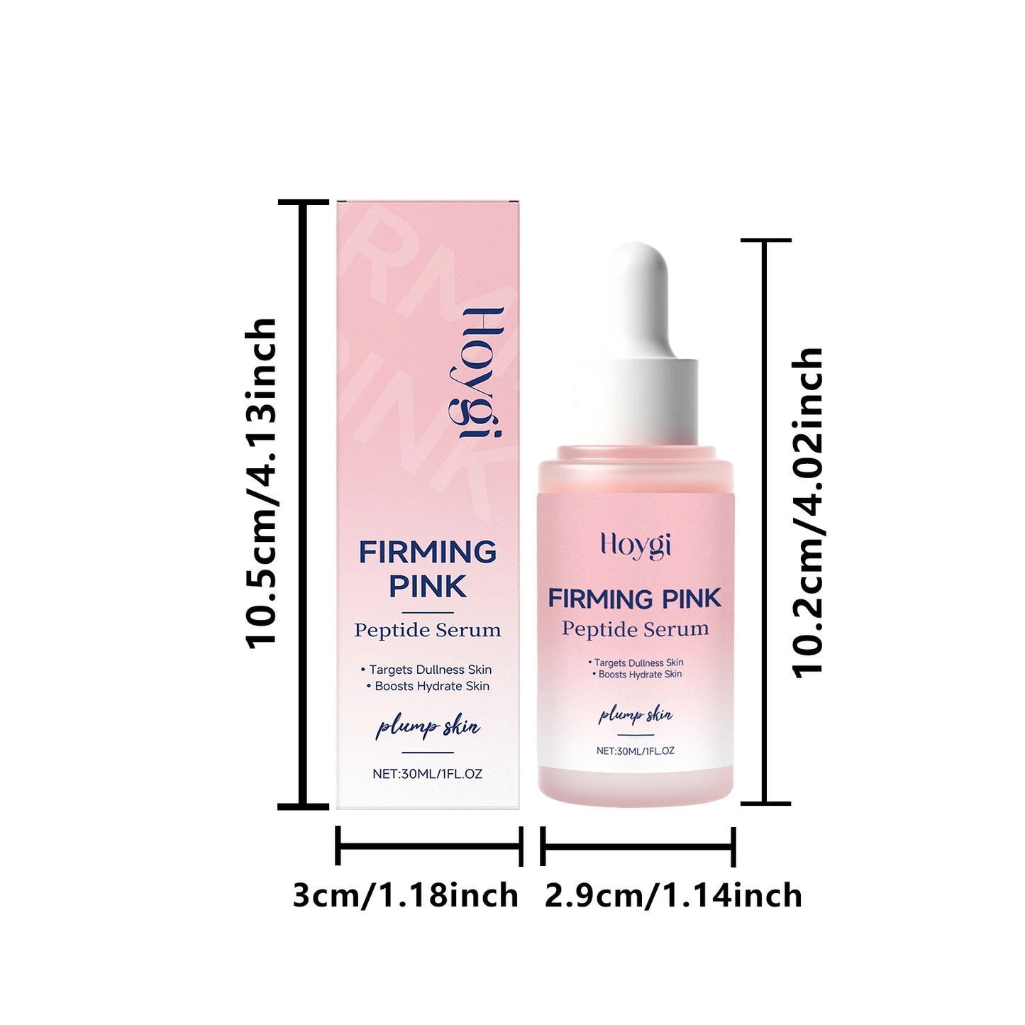 Pink Peptide Collagen Firming Serum – Anti-Aging & Hydration