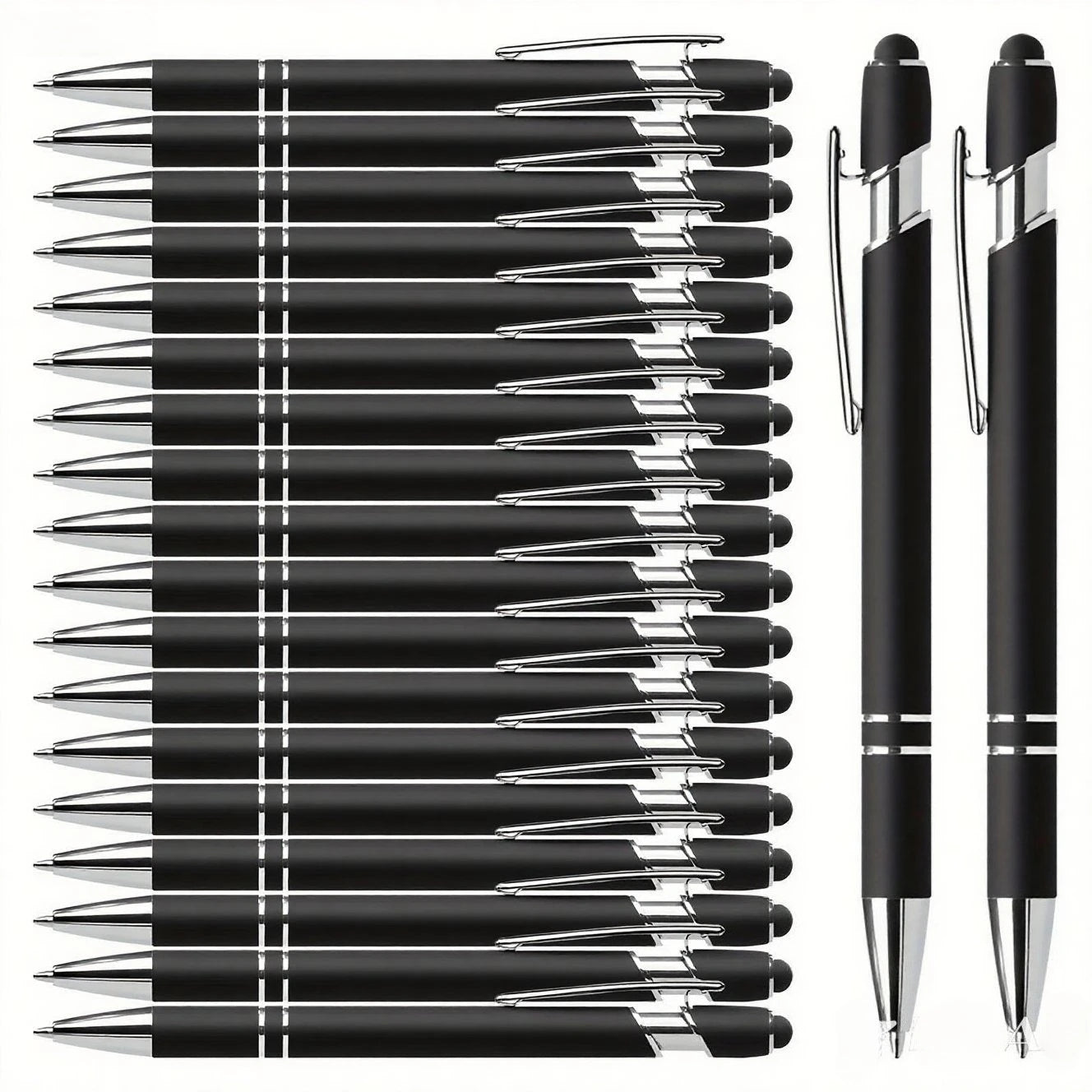 20pc Personalized Ballpoint Pen Gift Set with Stylus Tip