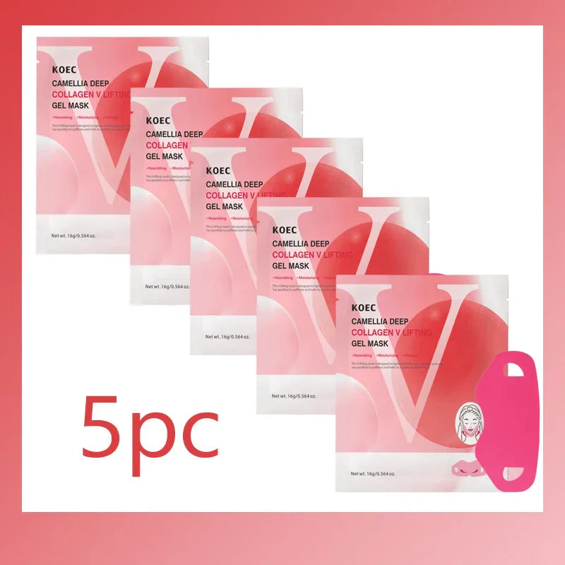 V-Lift Collagen Face Sculpting Mask – Firming & Contouring Band