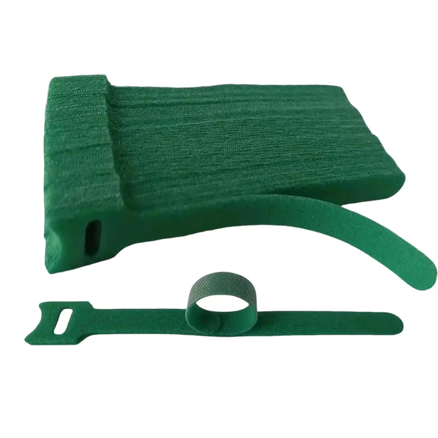 20 Packs Green Nylon Plant Ties - Garden Support Straps for Tomato, Grape Vine, Cucumber in Trellis, Greenhouse & Indoor Outdoor Peaceful Pleasures Health and Wellness