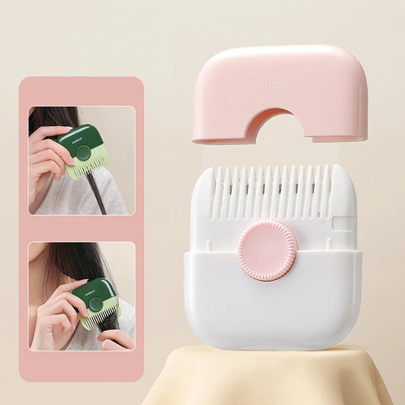 2-In-1 Hair Trimmer And Comb For All Hair Types Peaceful Pleasures Health and Wellness Pink