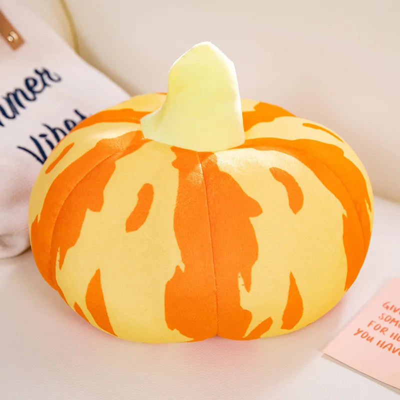 Pumpkin Pillow Halloween Pumpkin Decor Throw Pillow Home Decorations Pumpkin Pillow Plush Party Home Decor PP Cotton Cushion Peaceful Pleasures Health and Wellness Pumpkin A 35cm 0.55kg (L)