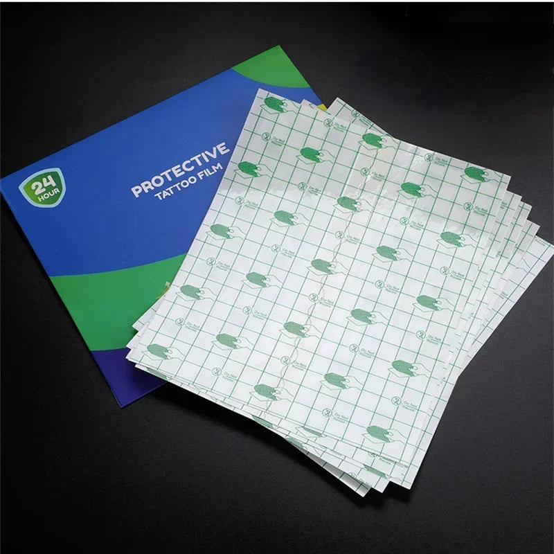 Waterproof Tattoo Aftercare PU Film Protective Stickers 5 Pack