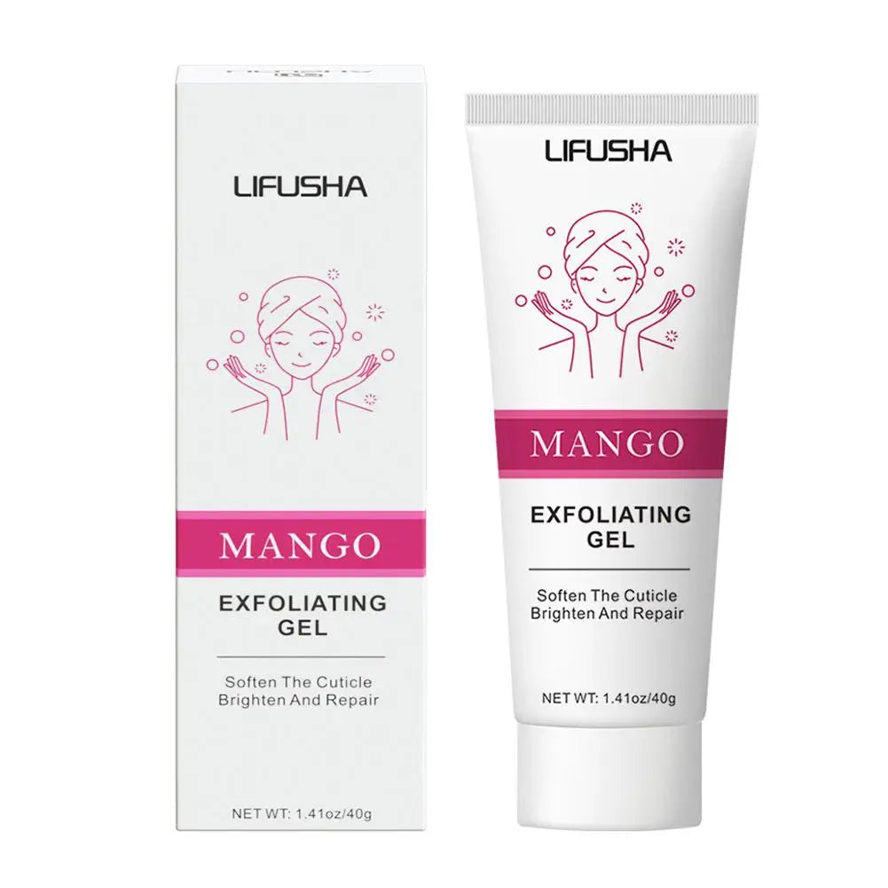 40g/50g Face Exfoliating Gel Deep Cleaning Pores Gentle Exfoliate Oil Control Smooth Soften Face Facial Scrub Skin Moisturizing Peaceful Pleasures Health and Wellness 40g B