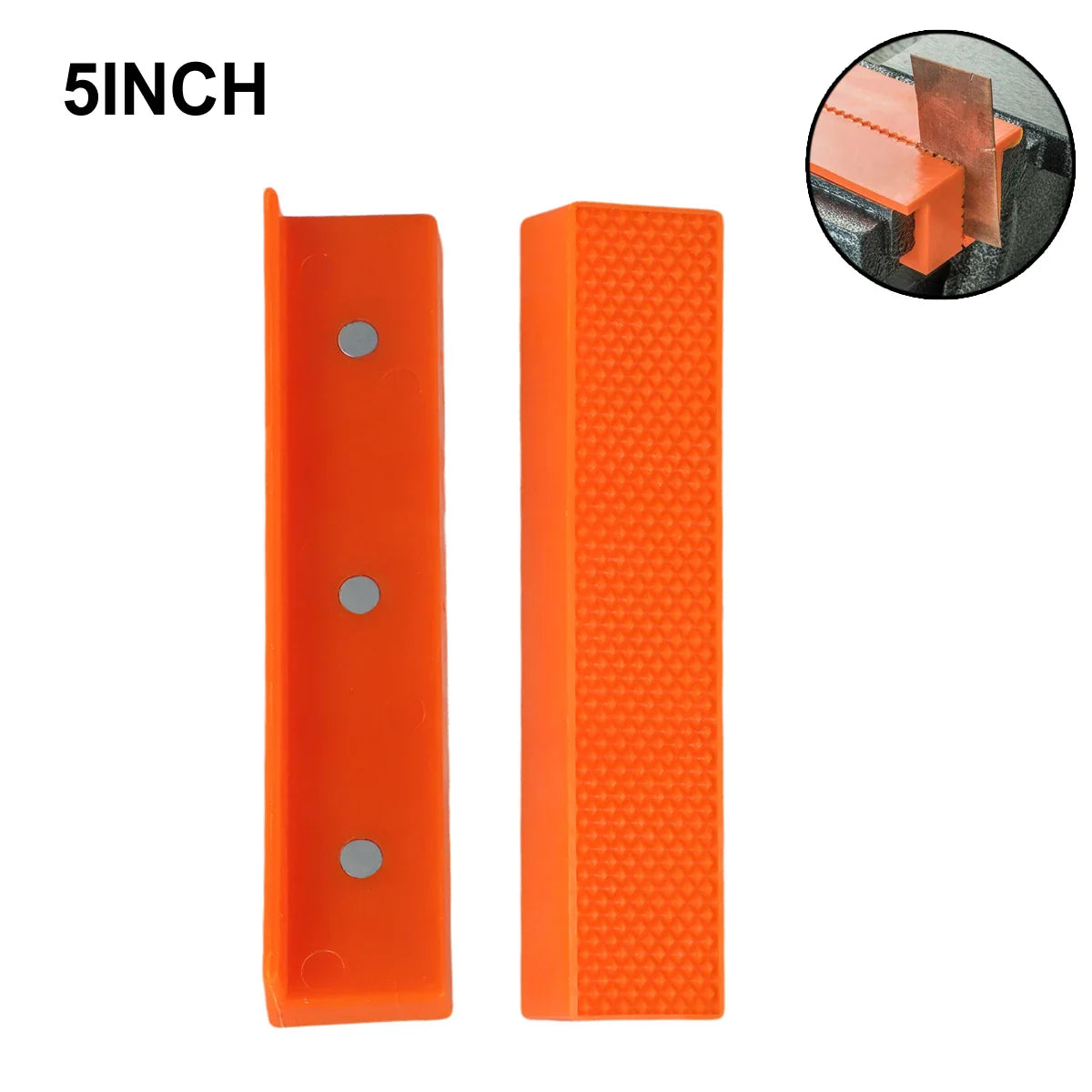 Magnetic Rubber Vise Jaw Pads 4/5/6 Inch – Bench Vice Protectors