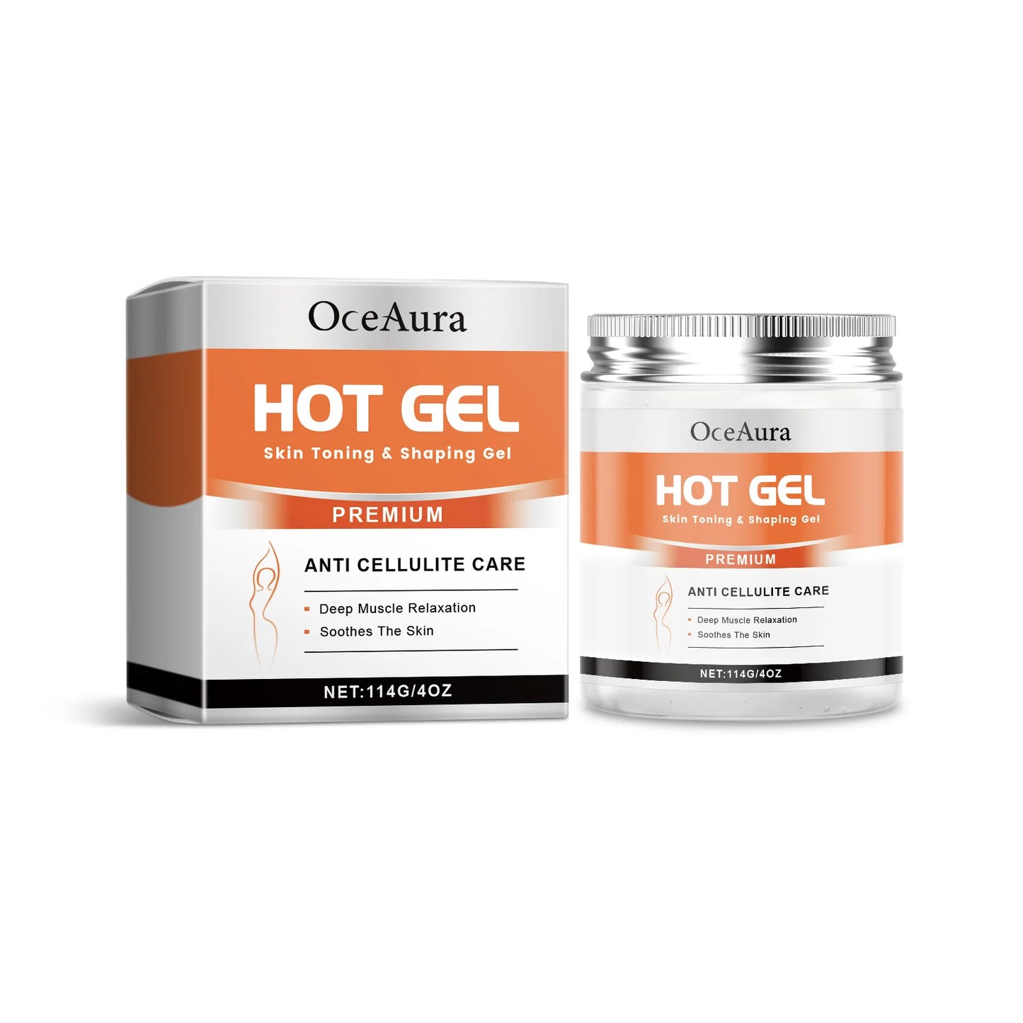 Hot Slimming Gel – Anti-Cellulite Body Firming Cream 114g