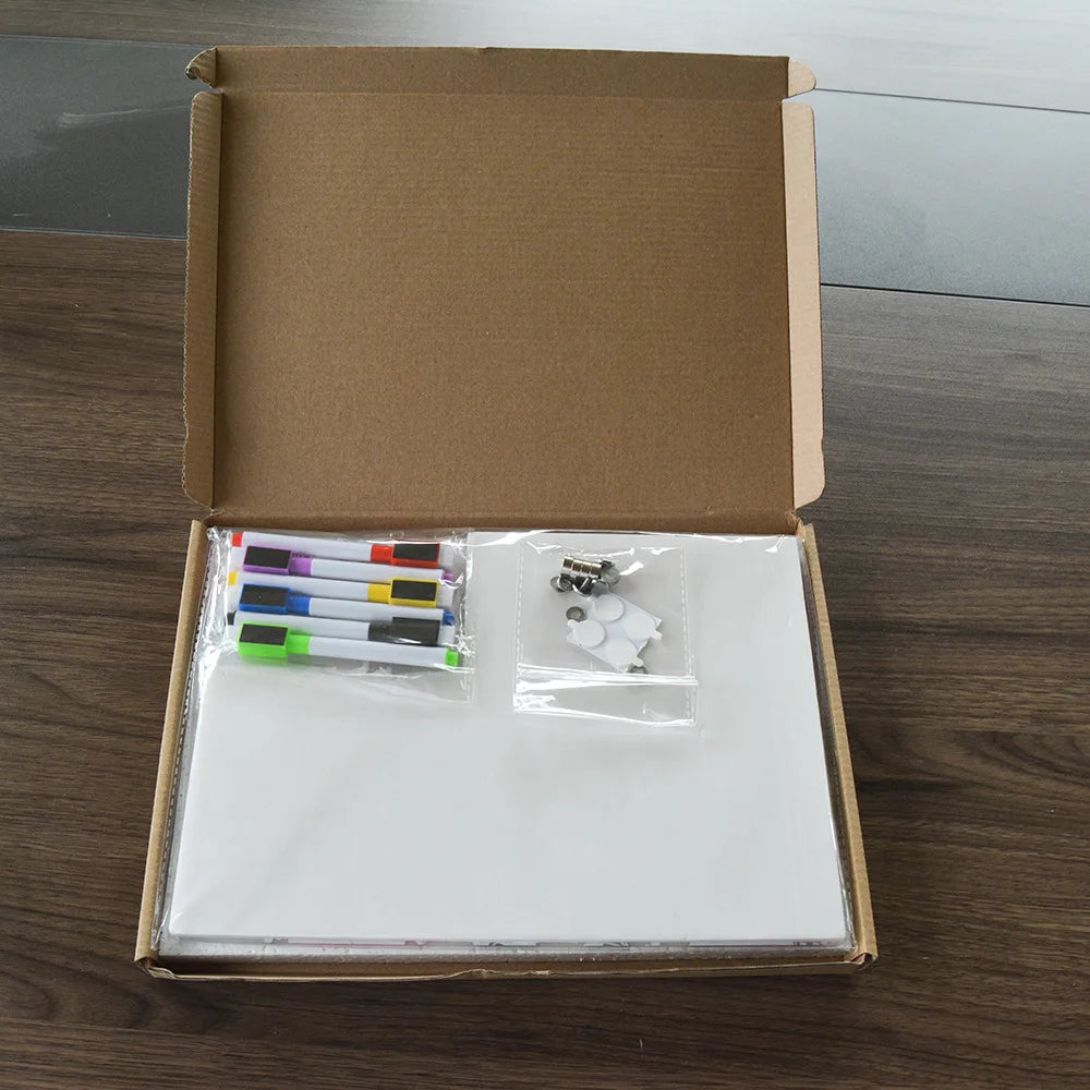 A4 Weekly Planner Magnetic Board Transparent Acrylic Memo Note