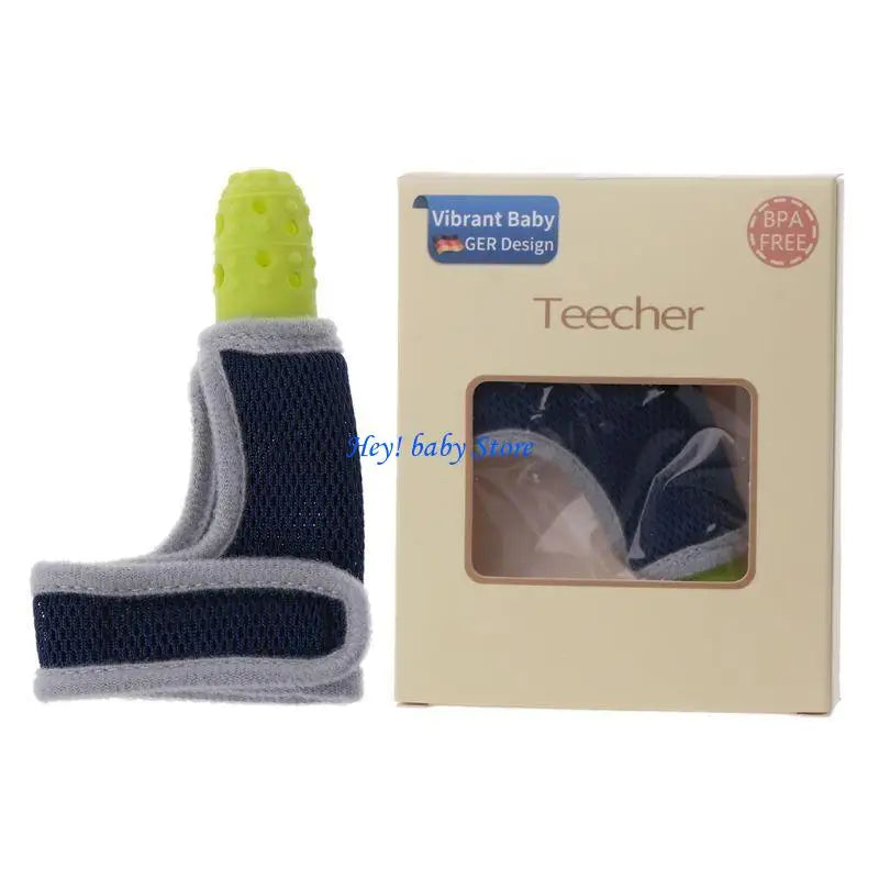 Silicone Finger Teether Glove for Babies | Gum Massager 1–3Y