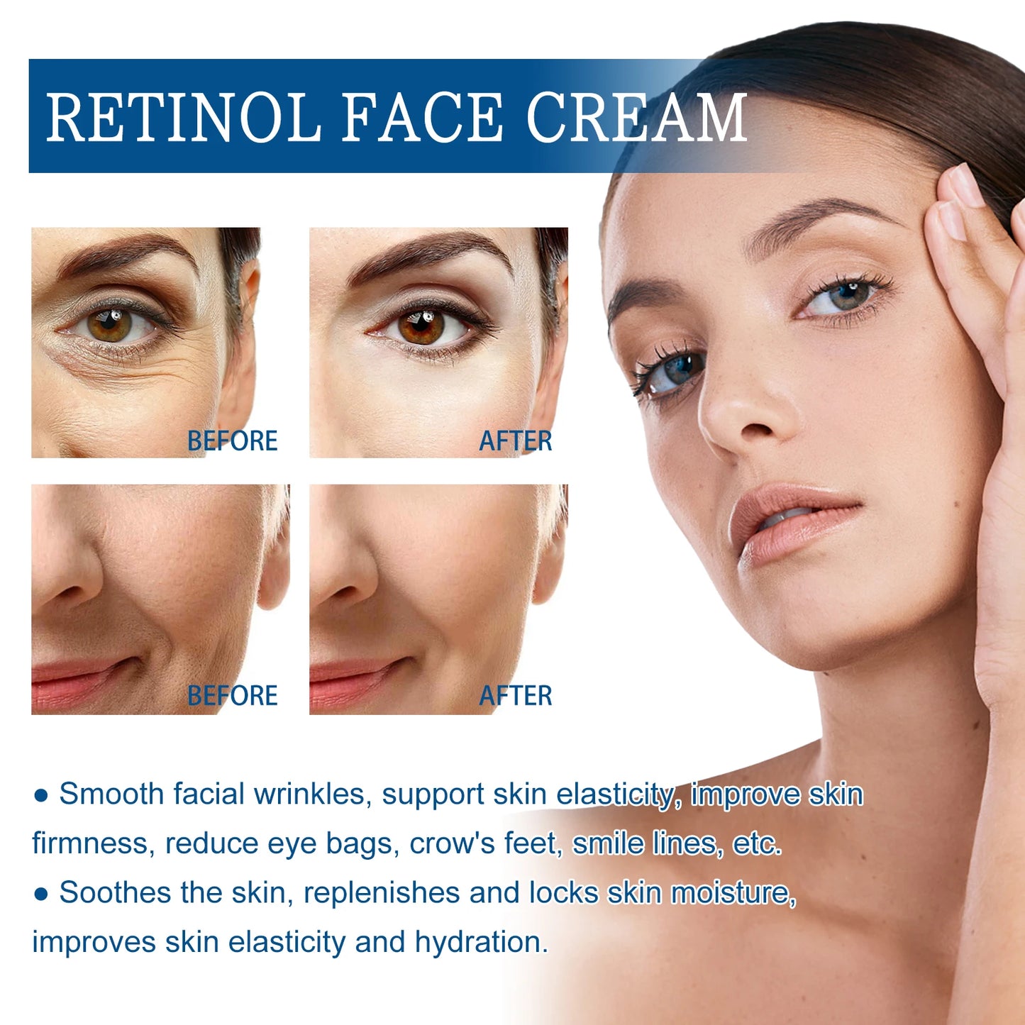 Retinol Anti-Aging Face Cream – Firm, Lift & Fade Dark Spots