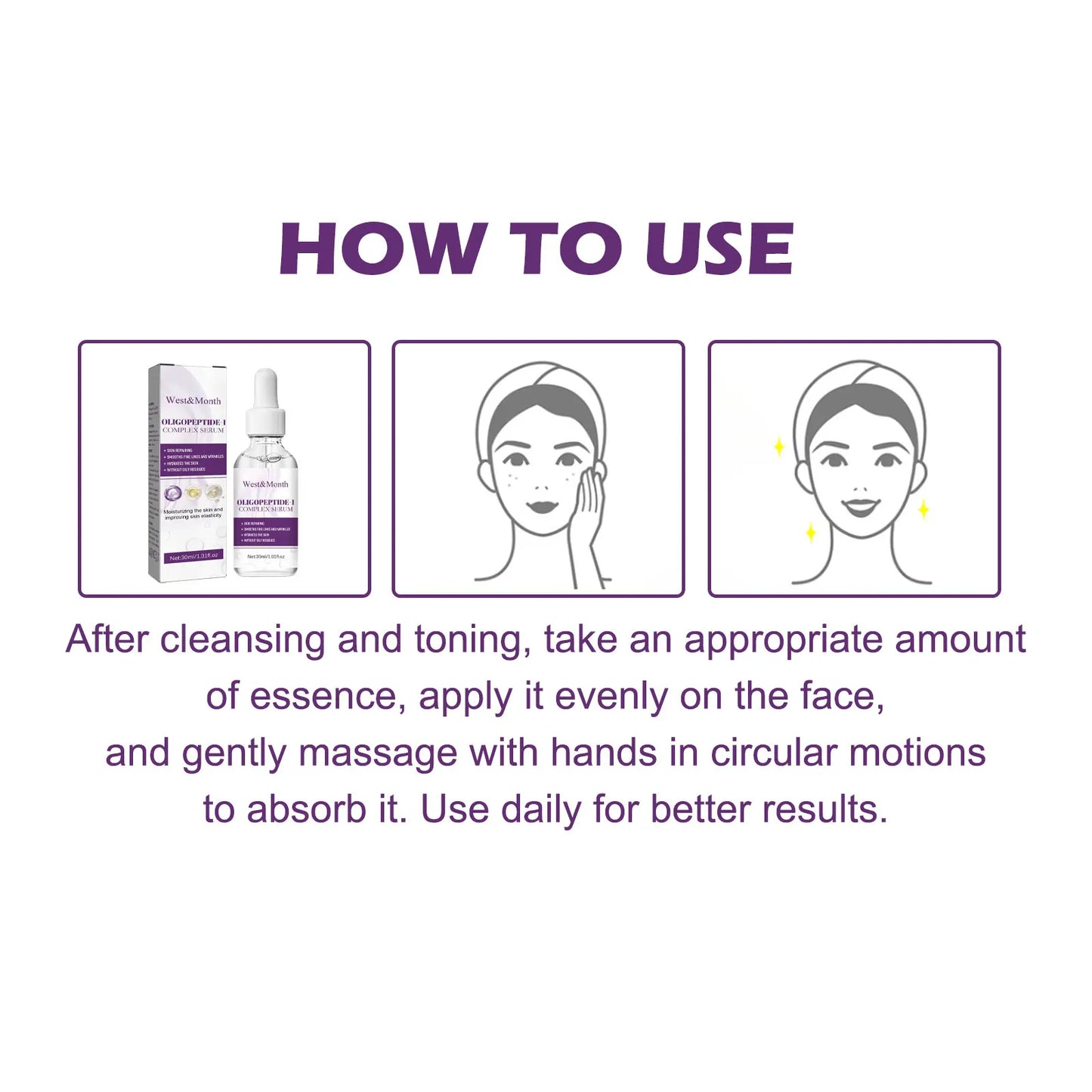 Anti-Wrinkle Face Serum – Firming, Lifting & Moisturizing 30ml