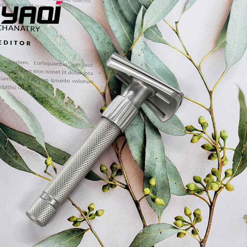 Yaqi Matte Torqx 316 Steel Slant Adjustable Safety Razor