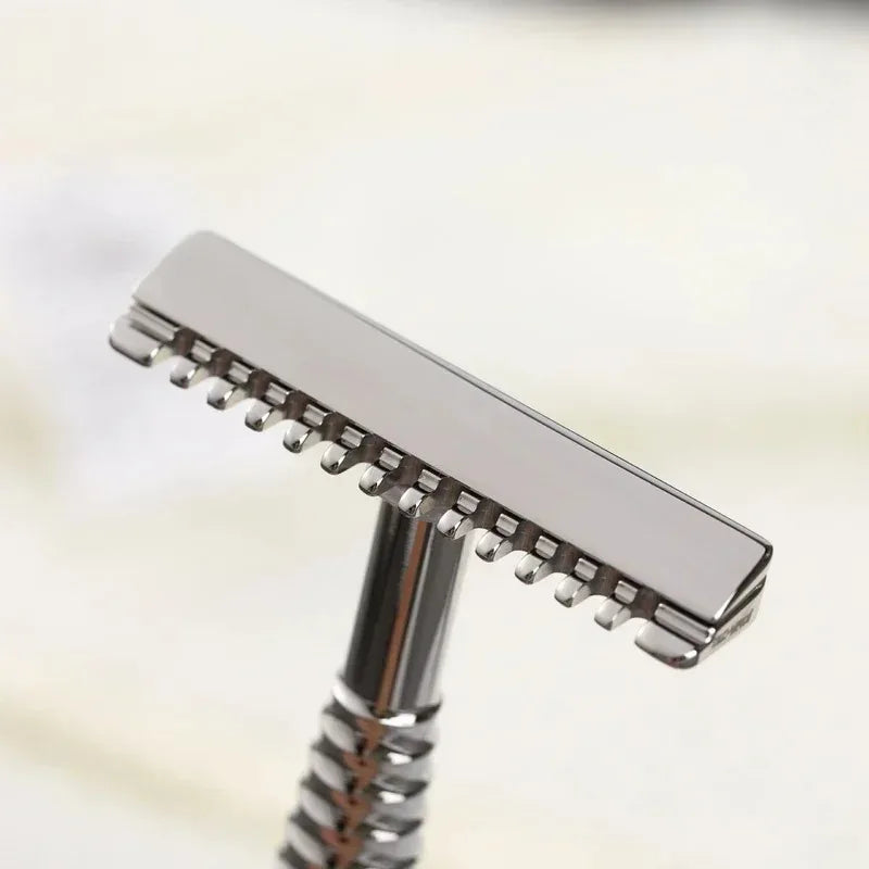 YAQI Romulus Open Comb Safety Razor – 316 Stainless Steel AC Blade