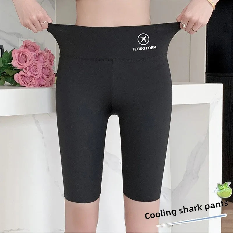 Women's High Waist Seamless Shorts – Tummy Control & Butt Lift
