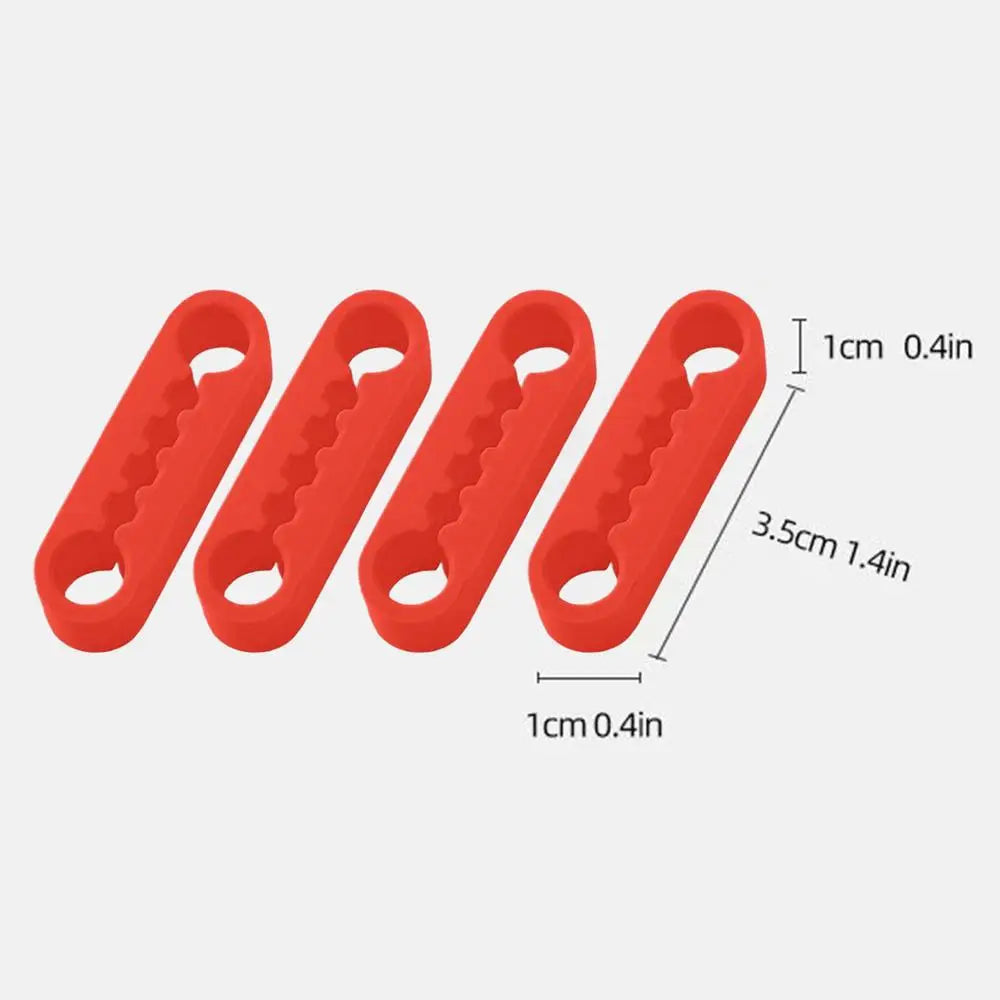 Silicone Car Door Shock Absorber Pads 4-Pack | Soundproof Damper