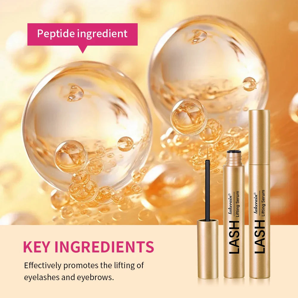 Lash Enhancing Serum - Peptide & Vitamin Longer Thicker Fuller Looking Lashes Cruelty-FreeEyebrow Serum Peaceful Pleasures Health and Wellness