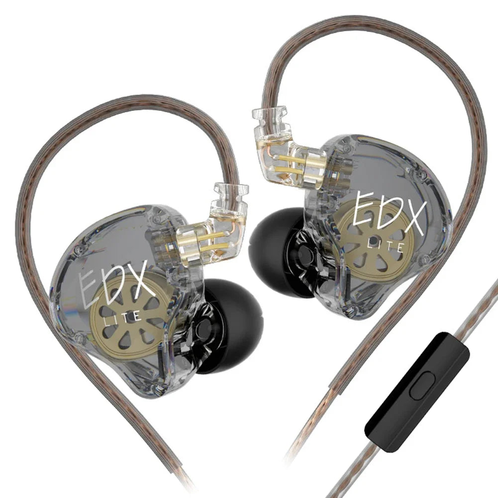 Wired DJ Earbud Headset with Detachable Cable & Mic Peaceful Pleasures Health and Wellness with mic United States