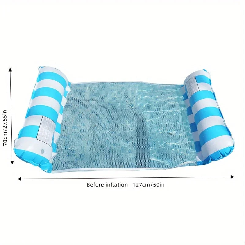 Inflatable Pool Float Hammock – Mesh Floating Lounge Chair