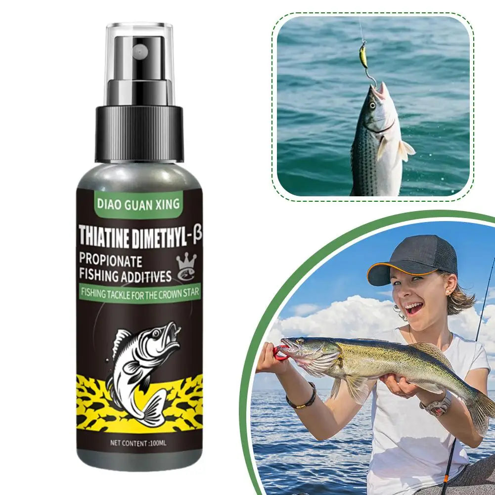DMPT Fish Attractant Spray | All-Season Bait Additive 3×100ml