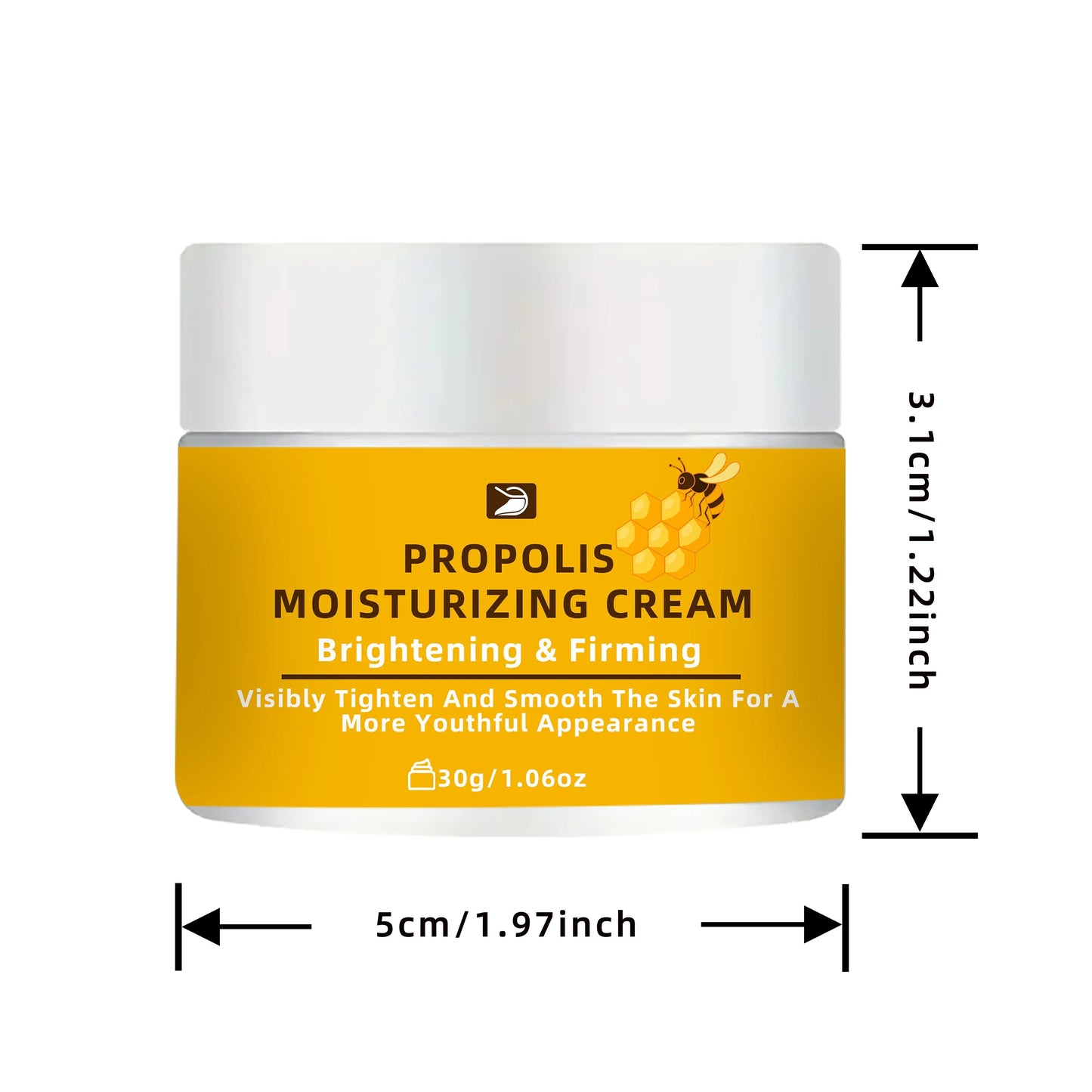 Propolis Cream Honey & Collagen – Hydrating Face Moisturizer 30g