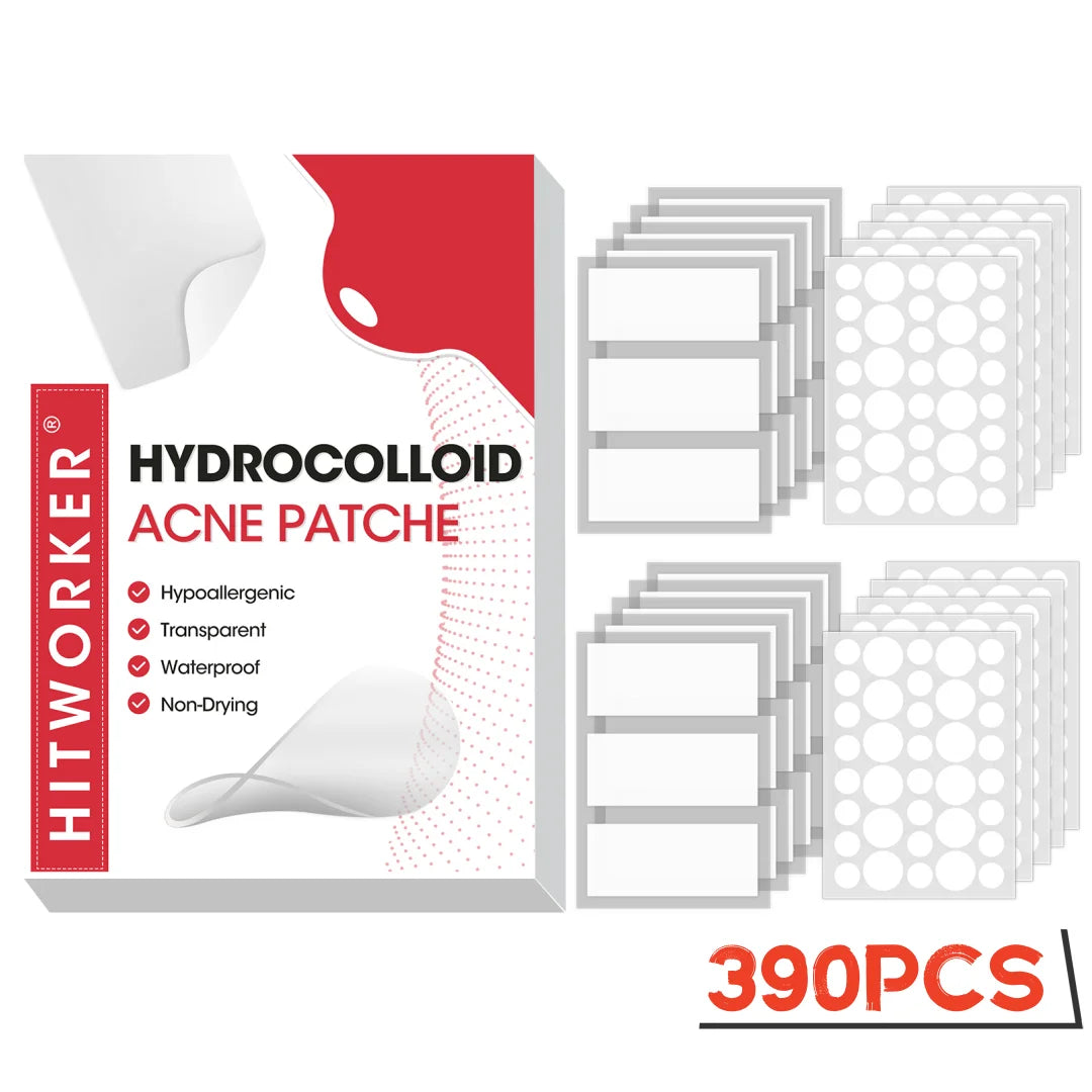 Hydrocolloid Acne Patches – Invisible, Waterproof | All Skin Types