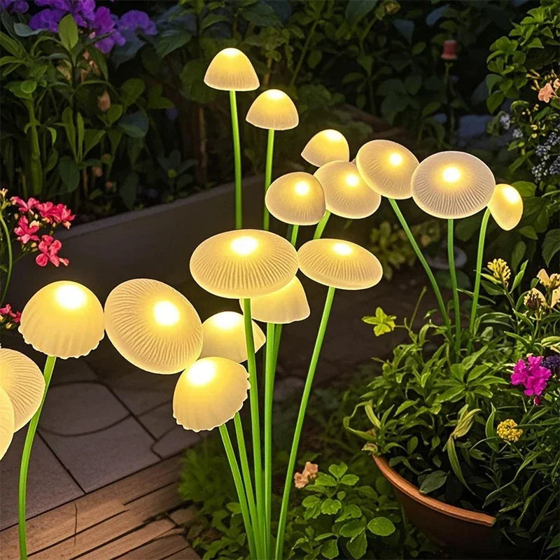 Solar Jellyfish LED Garden Lights | IP65 Waterproof Pathway Decor