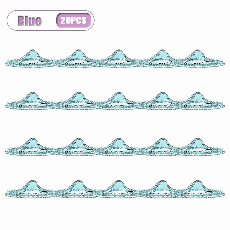 Iceberg Mesh Drain Hair Catcher 10/20 Pack – Anti-Clog Sticker
