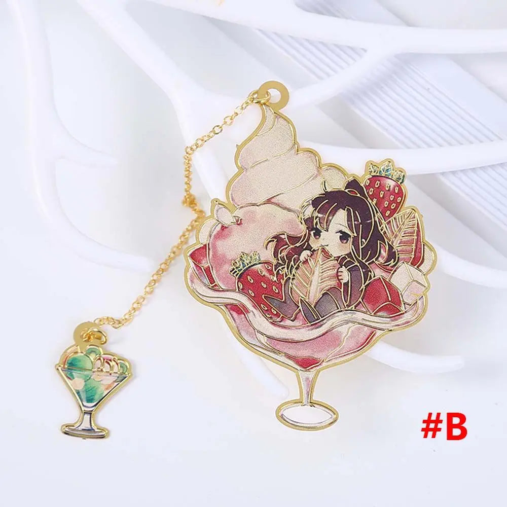 School Supply Stationery Wei Wuxian Lan Wangji Pendant Pagination Mark Mo Dao Zu Shi Bookmark Hollow Bookmark Book Markers Peaceful Pleasures Health and Wellness B
