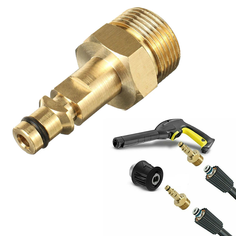 M22 Adapter Quick Connect Converter Hose Brass Pressure Washer Pipe