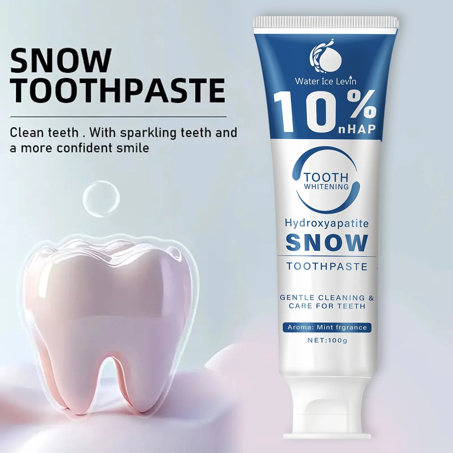 Nano Hydroxyapatite Whitening Toothpaste 10% HAp | Fresh Breath Whitening Toothpaste Peaceful Pleasures Health and Wellness