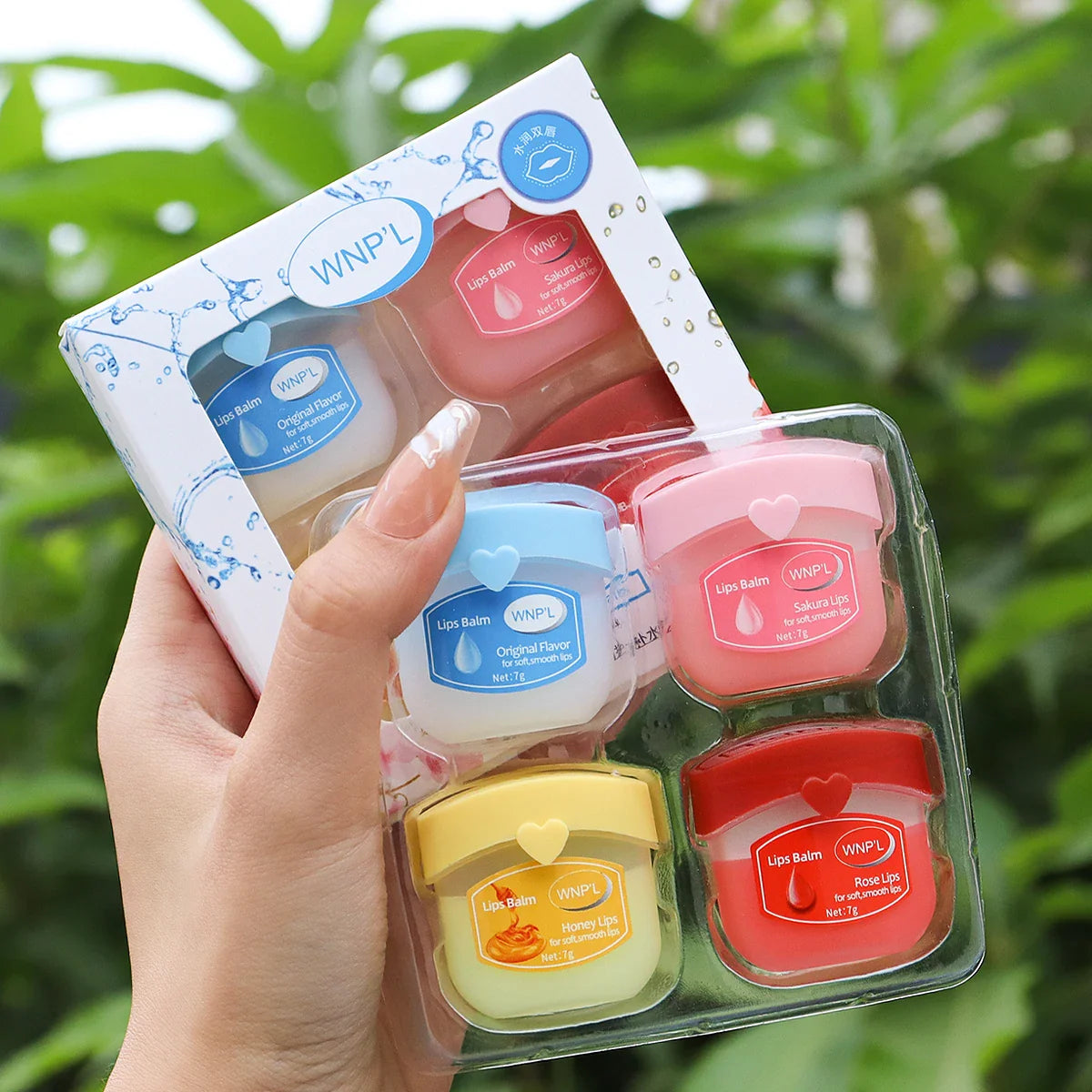 WNP'L Fruit Lip Balm Gift Set 4/6/8 Pcs – 8 Flavors