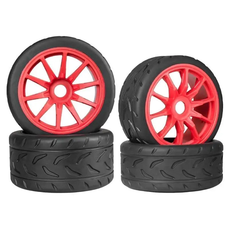 RC Crawler Rubber Wheel Tires 1/7 Scale – 4PCS Set