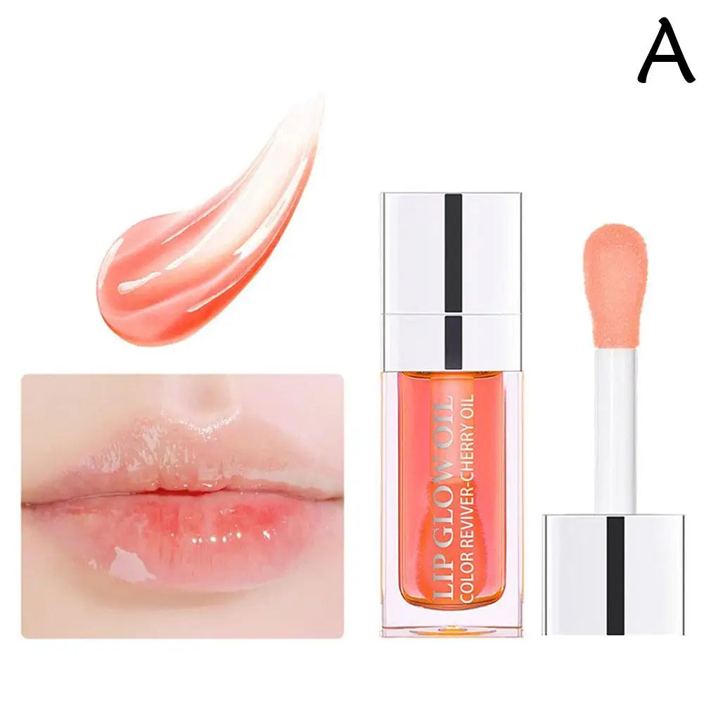 Crystal Jelly Lip Oil Gloss – Moisturizing, Plumping & Waterproof
