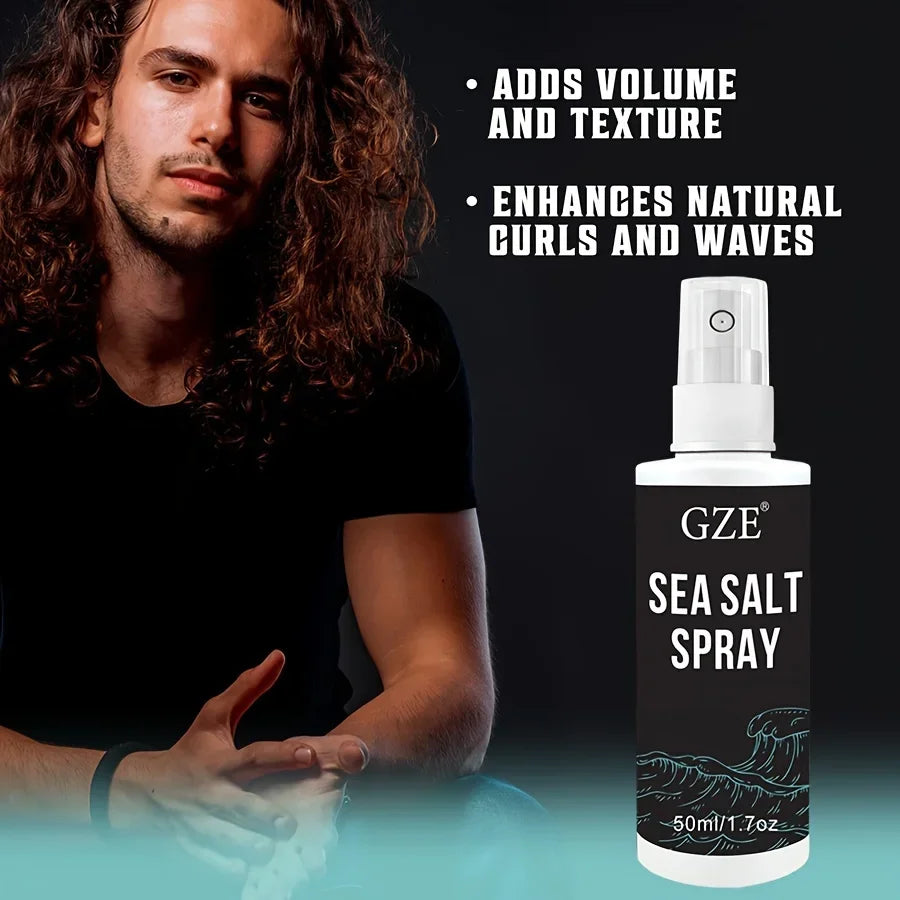 GZE Natural Sea Salt Hair Spray – Volume & Texture for Men & Women