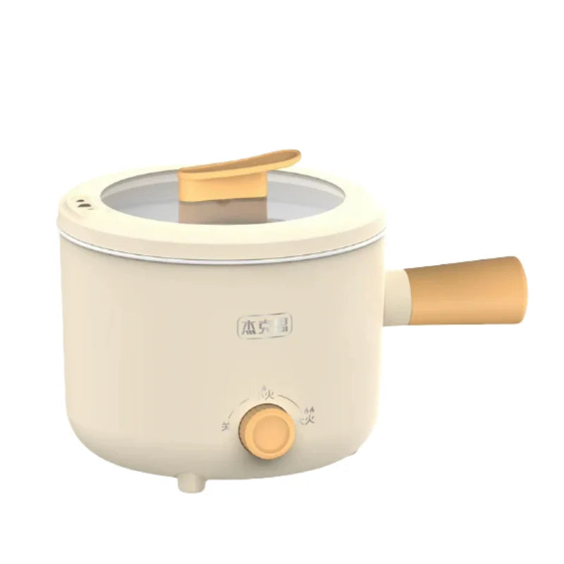 Multi Cookers Electric Pot Household Non-stick Pan Hot Pot Rice Cooker Cooking Appliances Electric Rice Cooker Peaceful Pleasures Health and Wellness 1.8L- WHITE US