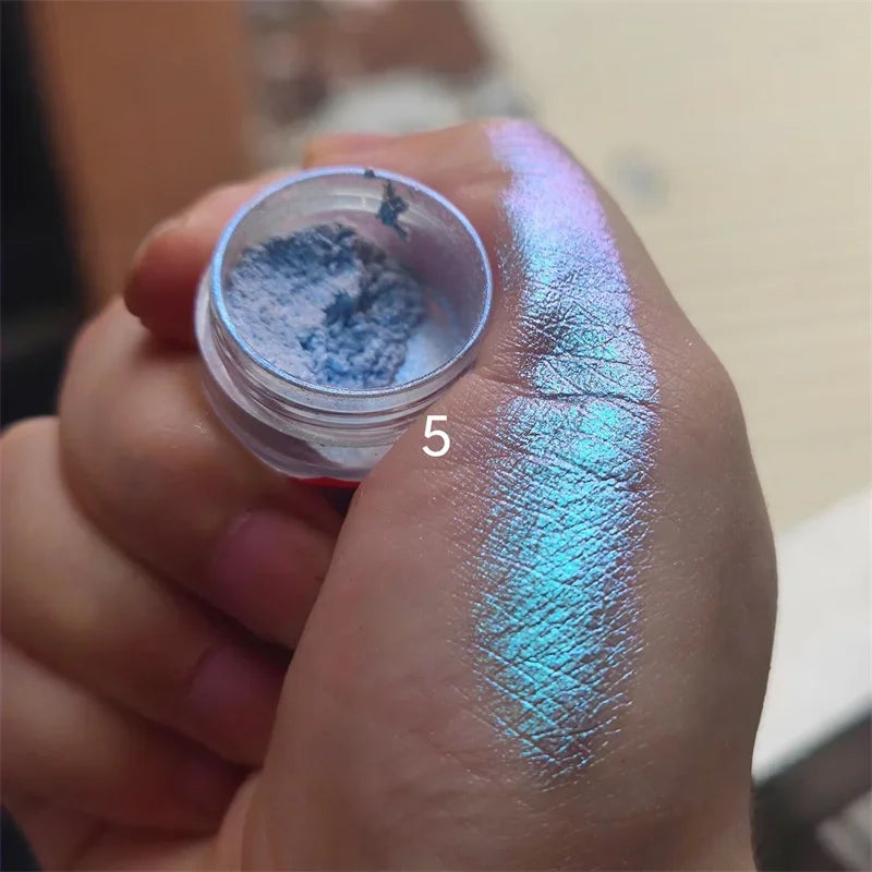 Holographic Duochrome Eyeshadow | MultiChrome Shifting Pigment