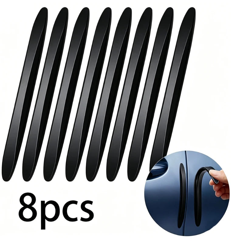 8-Piece Invisible Door Anti-collision Strips Necessary Tool Protect
