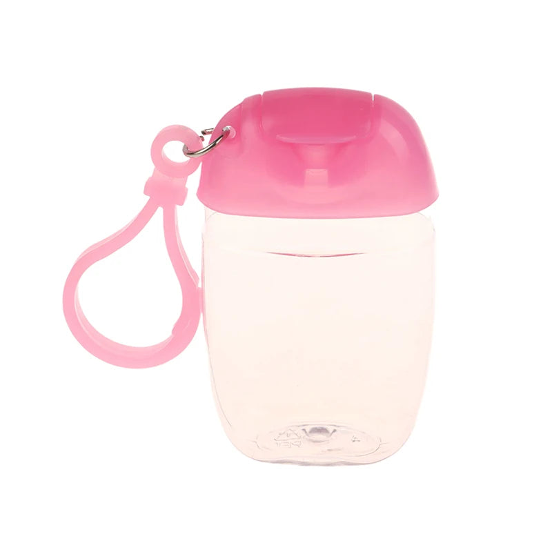 30ml Refillable Travel Bottle with Hook | Mini Liquid Dispenser