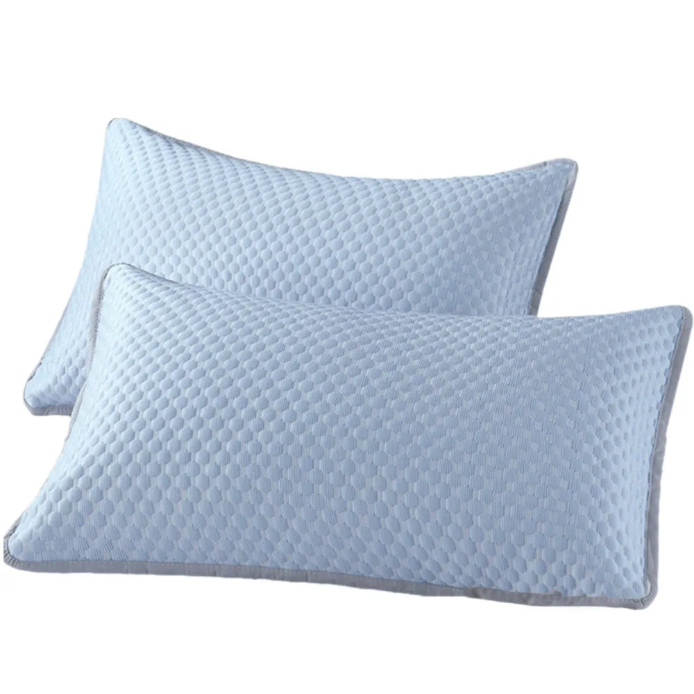 2-Pack Cooling Ice Bean Pillowcases | Breathable Summer Covers