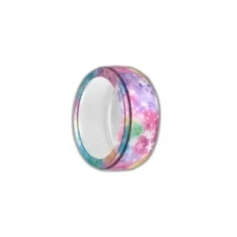 Ring Protector Universal Print Pattern Silicone Shell At Any Time To Protect Against Bumps and Damage Accessories Silicone Cover Peaceful Pleasures Health and Wellness starry sky