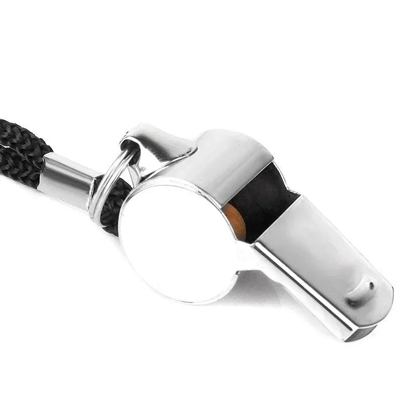Stainless Steel Whistle Party Referee Sports School Football Rugby
