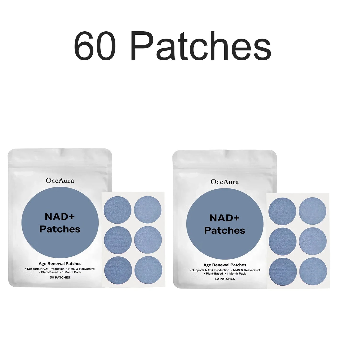 30 PCS Moisturizing Body Patches – Daily Hydrating Skin Stickers