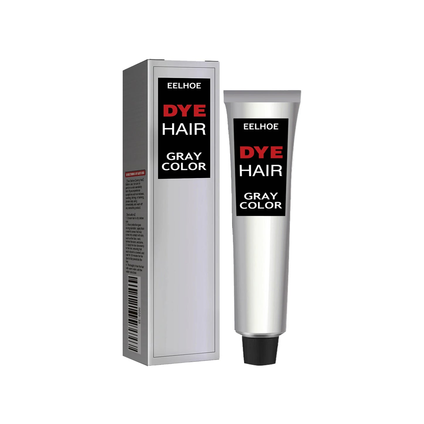 Eelhoe Grandma Grey Hair Dye Cream | Nourishing, Long-Lasting Grey Hair Dye Cream Peaceful Pleasures Health and Wellness 100ml Boxed