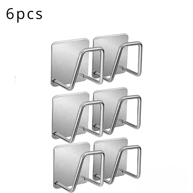 Stainless Steel No-Drill Sponge Holder & Sink Organizer