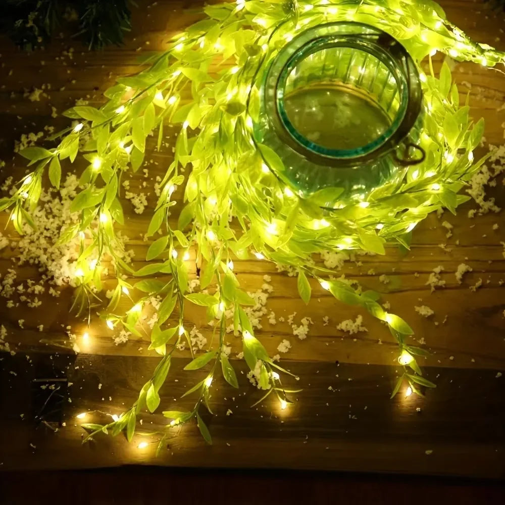2M Artificial Willow Vine Garland – Wedding & Room Decor